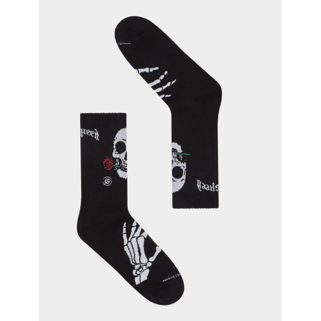Godspeed "Skull & Roses" Sock (Black)