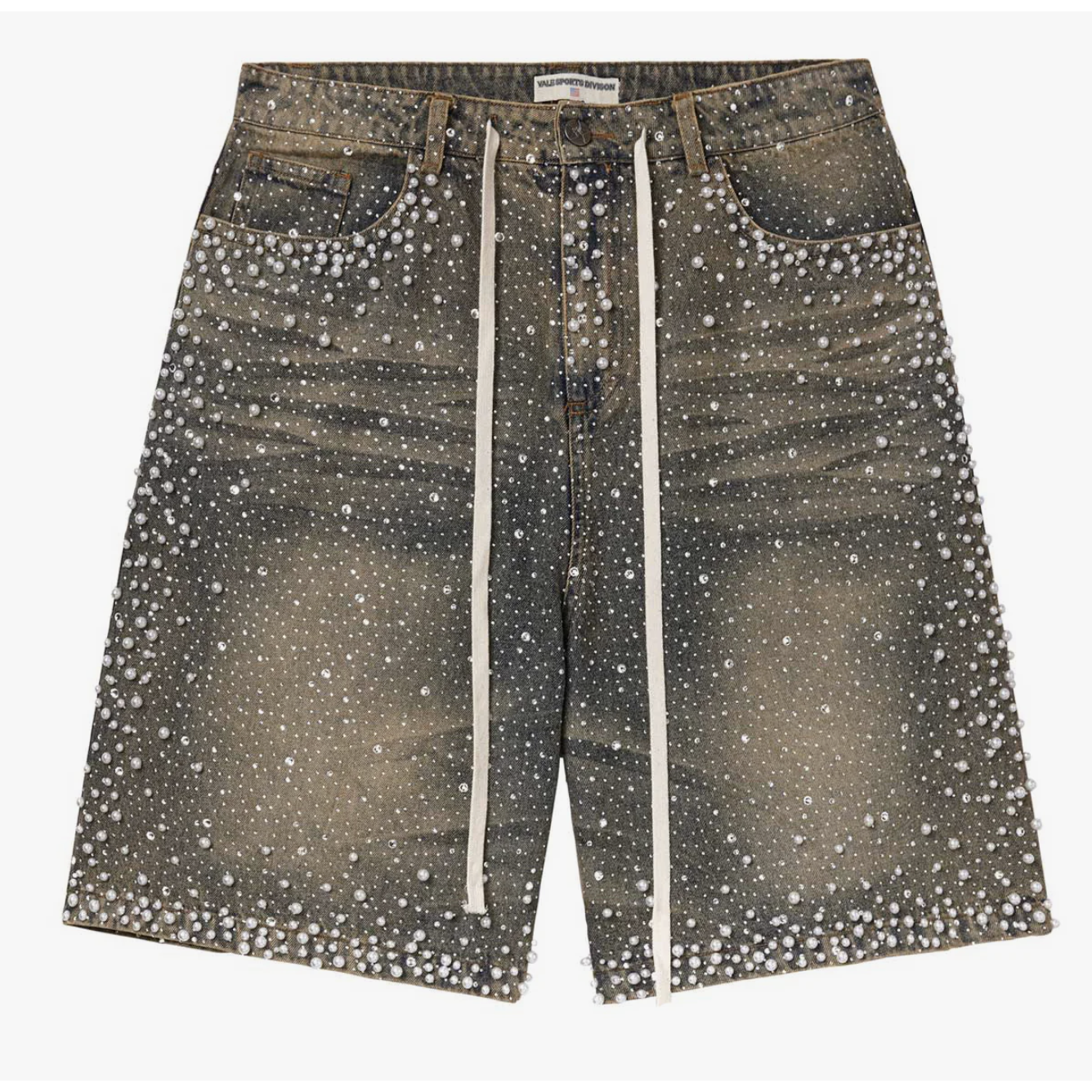 Vale Forever "Rainstorm" Jorts Mid Wash