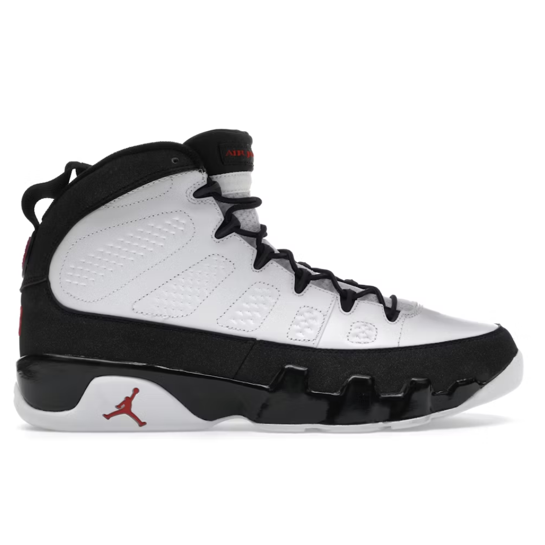Air Jordan 9 Retro "White Black Red" (2010) **PRE-OWNED**