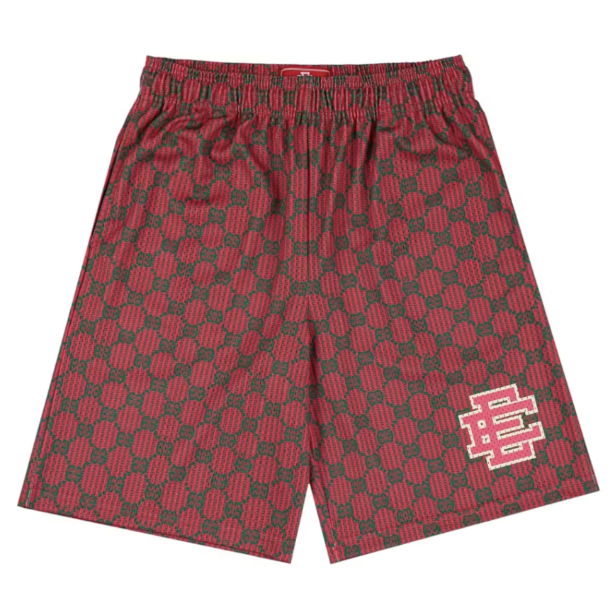 Eric Emanuel "EE Baggy" Short Red EE (Print/Red)