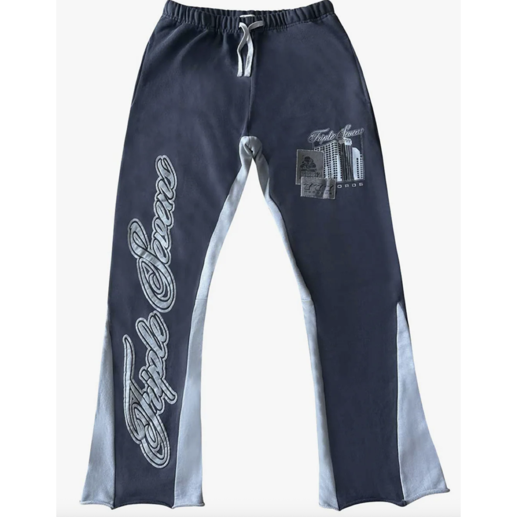 Triple Sevens "Patchwork" Sweatpants (Coal)