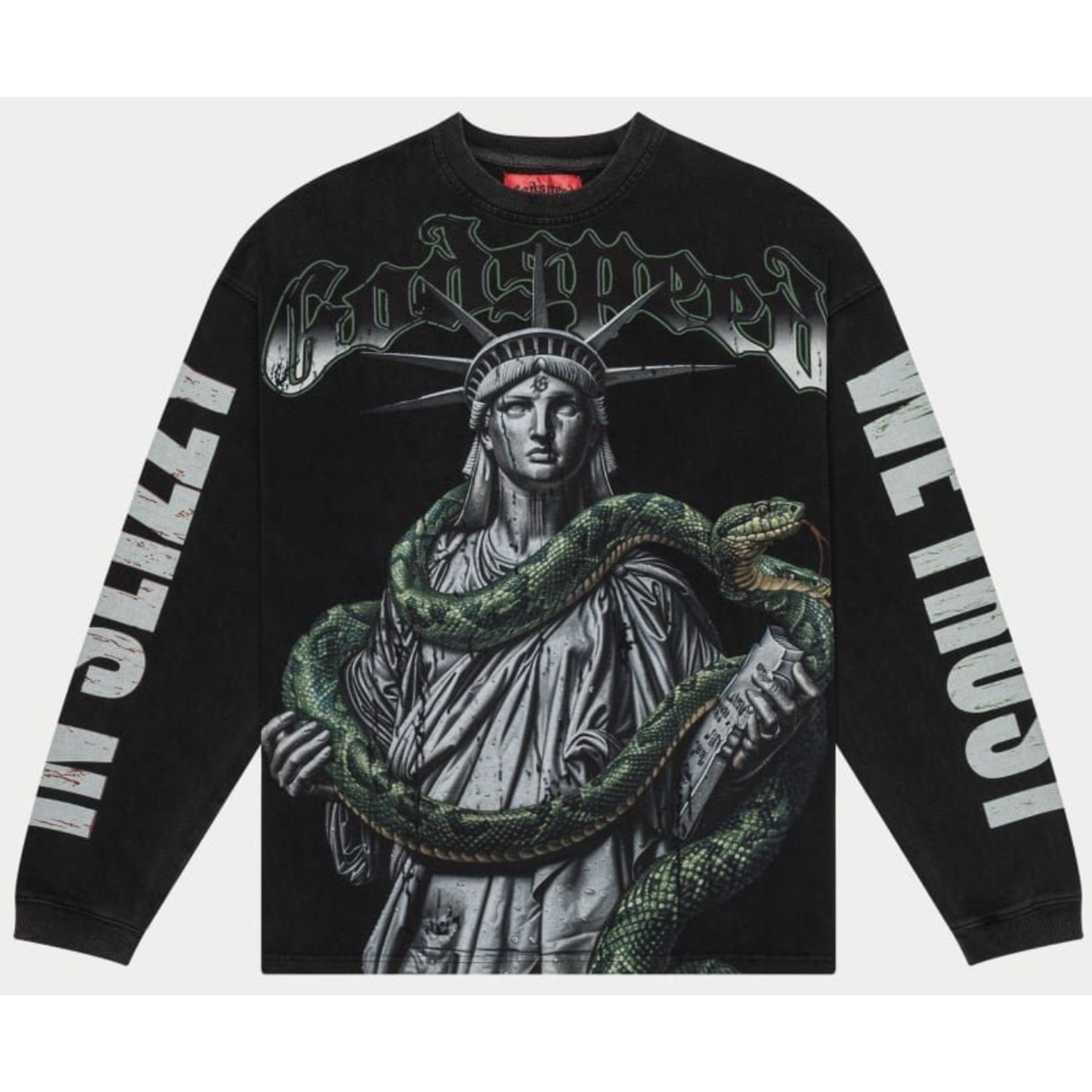 Godspeed x Slizzy "Top 5 Slizzy" LS (Black Wash)
