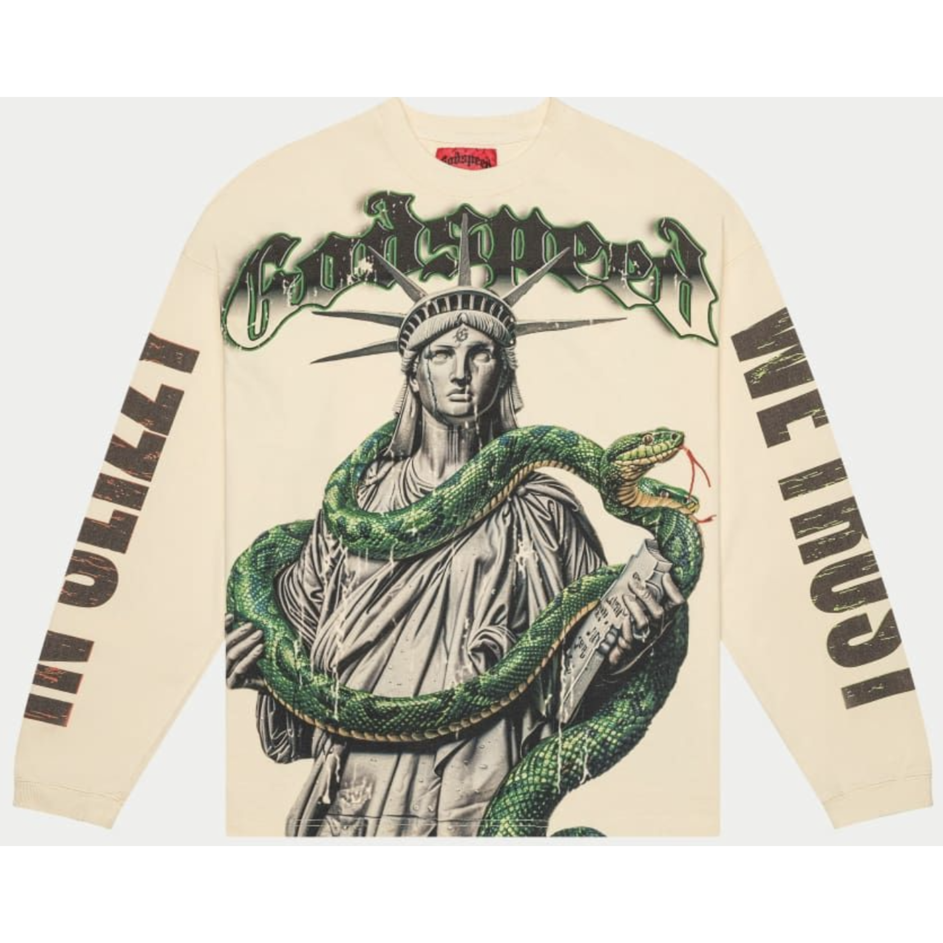 Godspeed x Slizzy "Top 5 Slizzy" LS (Bone)