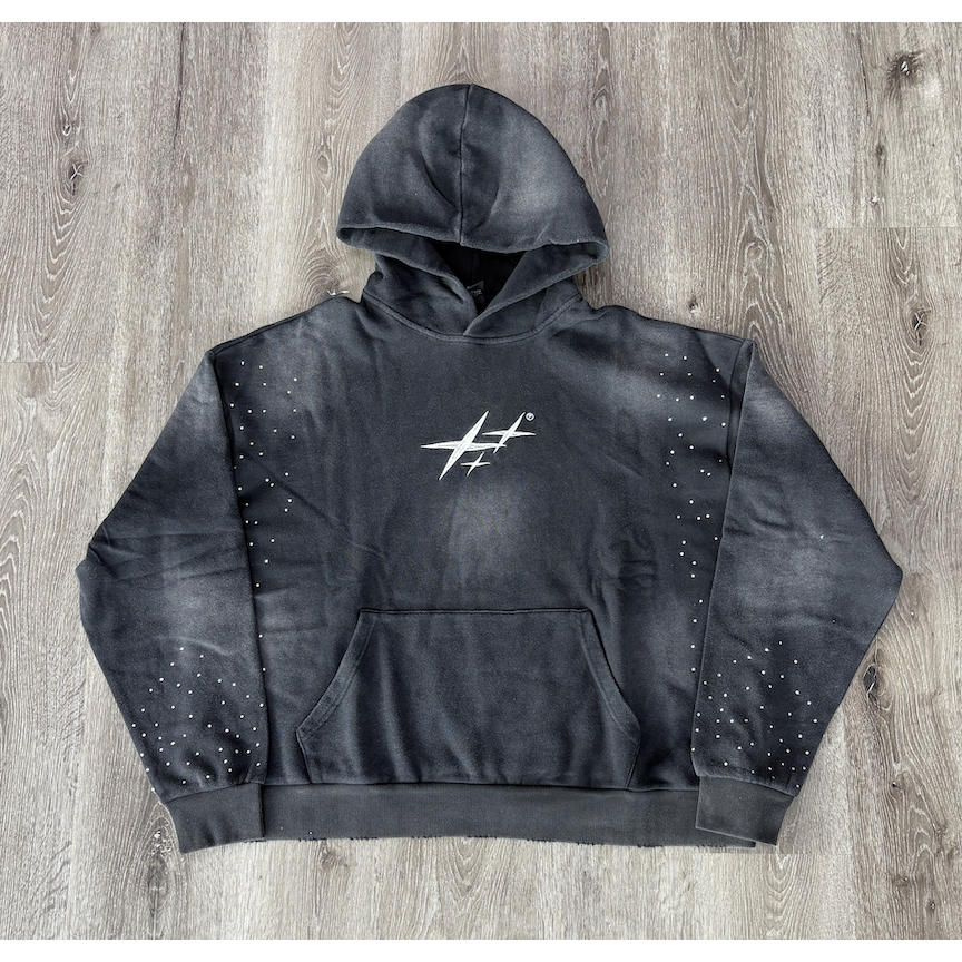 Precise "Star" Washed Hoodie