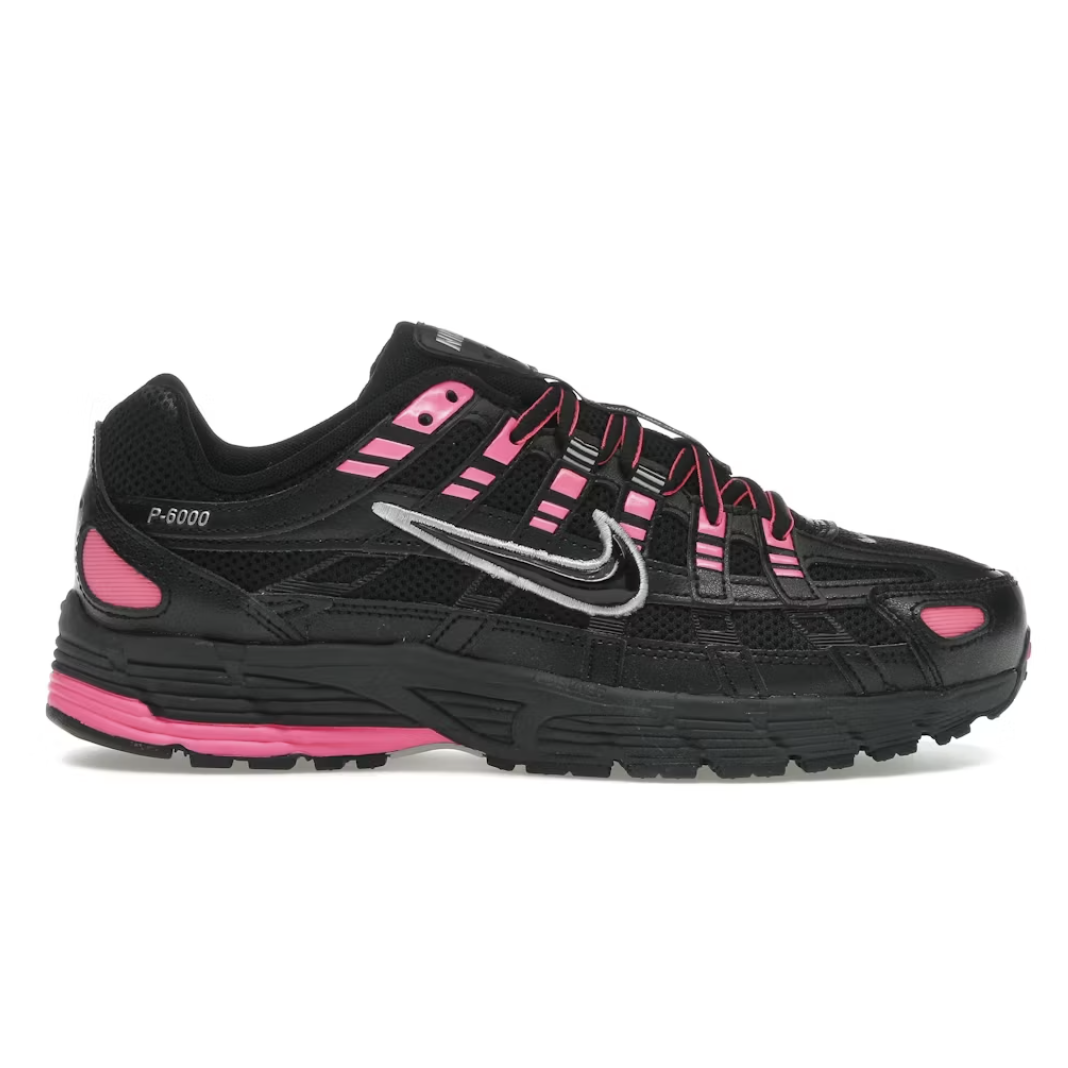Nike P-6000 "Pink Blast" (Metallic Silver Black)