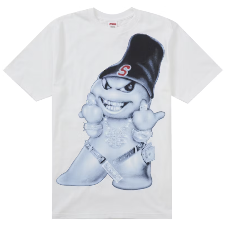 Supreme "Snowman" Tee (White)