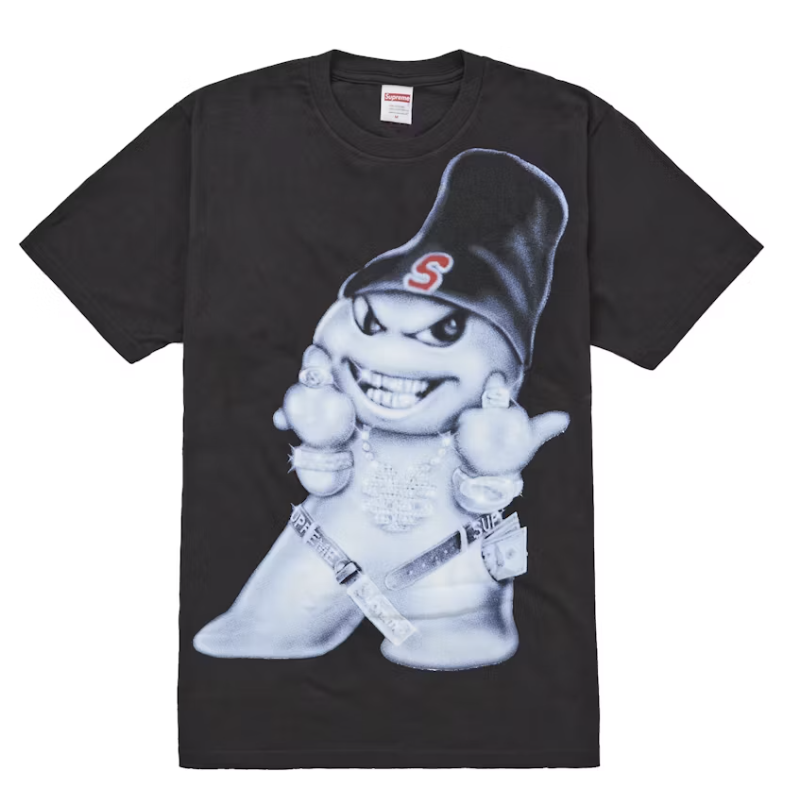 Supreme "Snowman" Tee (Black)