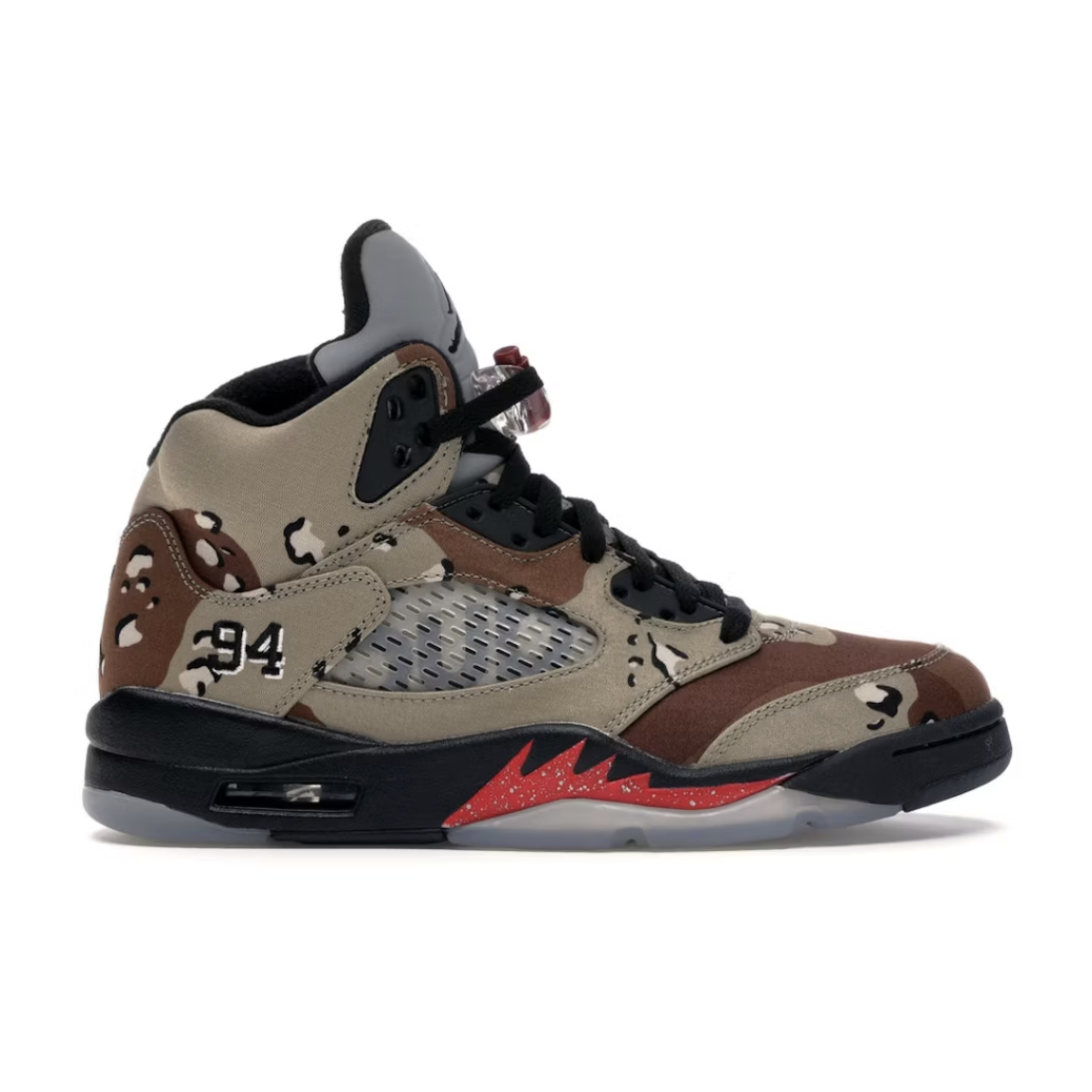 Air Jordan 5 Retro x Supreme "Desert Camo"
