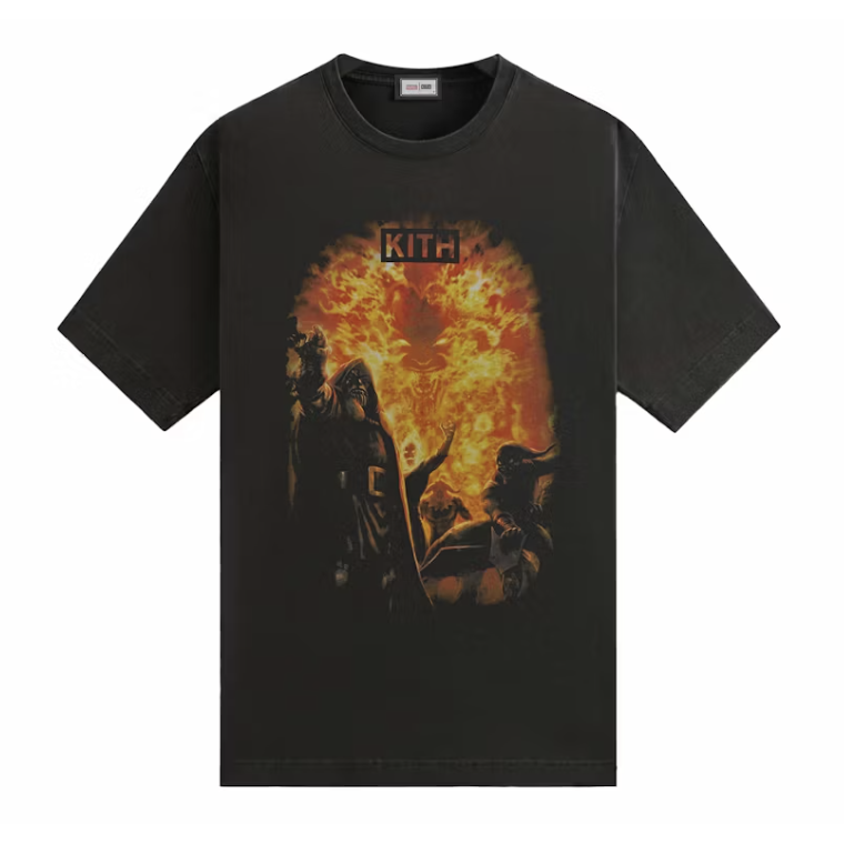 Kith x Marvel "Villains" Vintage Tee (Black)