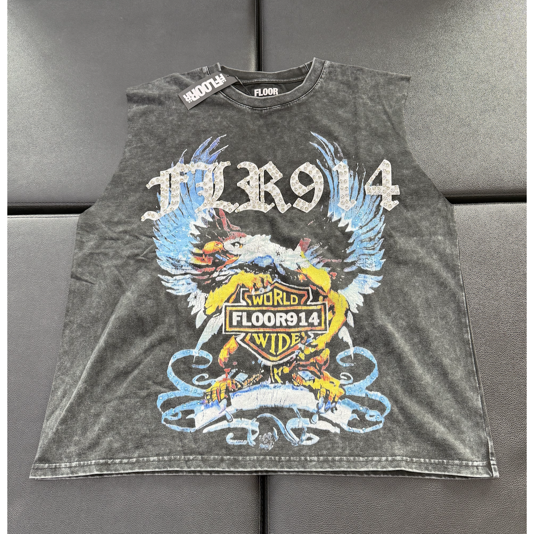 Floor914 "Skystricker" Washed Sleeveless (SET)