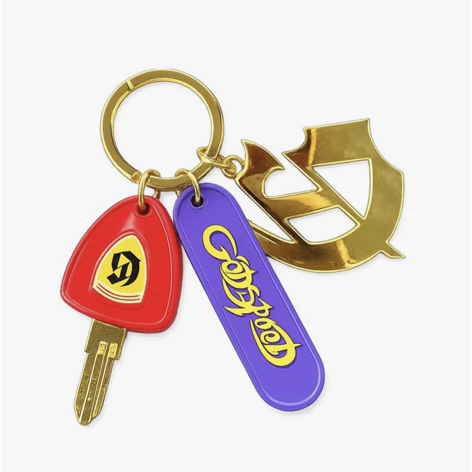 Godspeed GRC keychain (Gold)