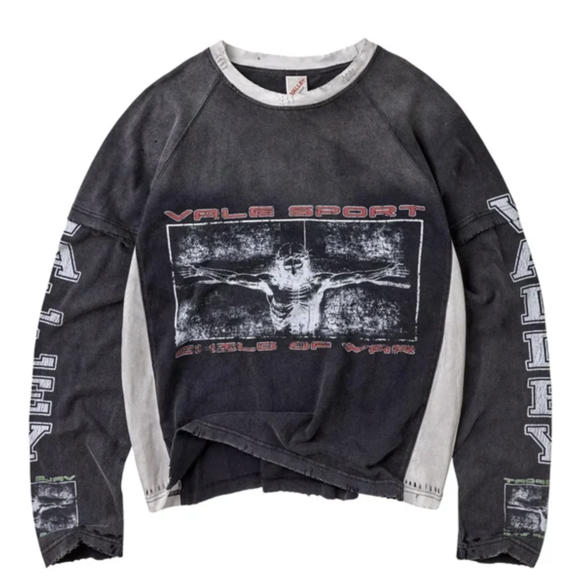 Vale Forever "Holy Spirit" L/S Tee (Black/Grey)