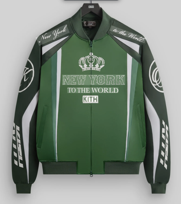 Kith "Roy Racing" Nylon Bomber Jacket