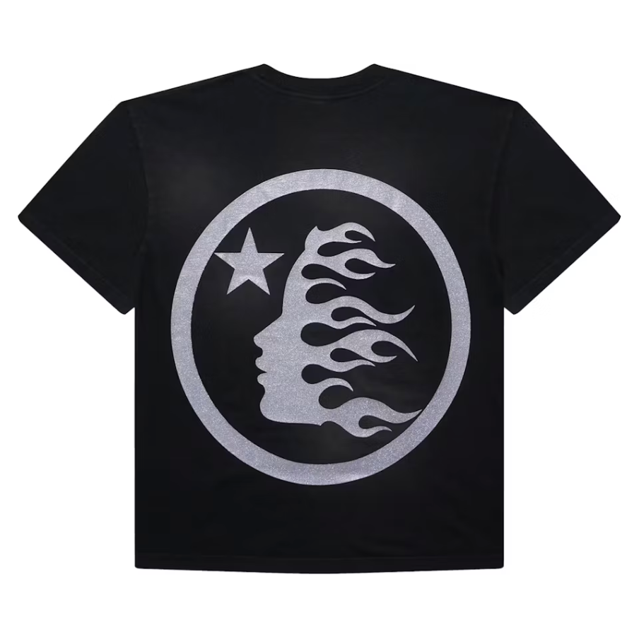 Hellstar "Glitter" Logo T-Shirt (Black)