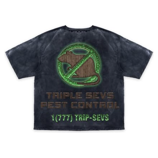 Triple 7s "Pest Control" Tee