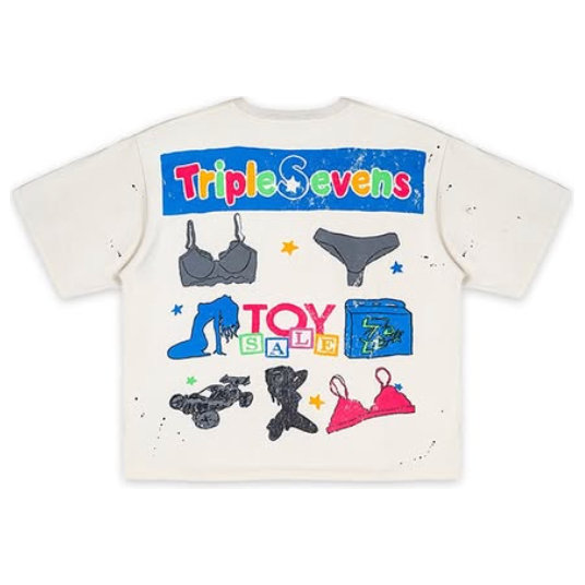 Triple 7s "S** 4 Us" Tee