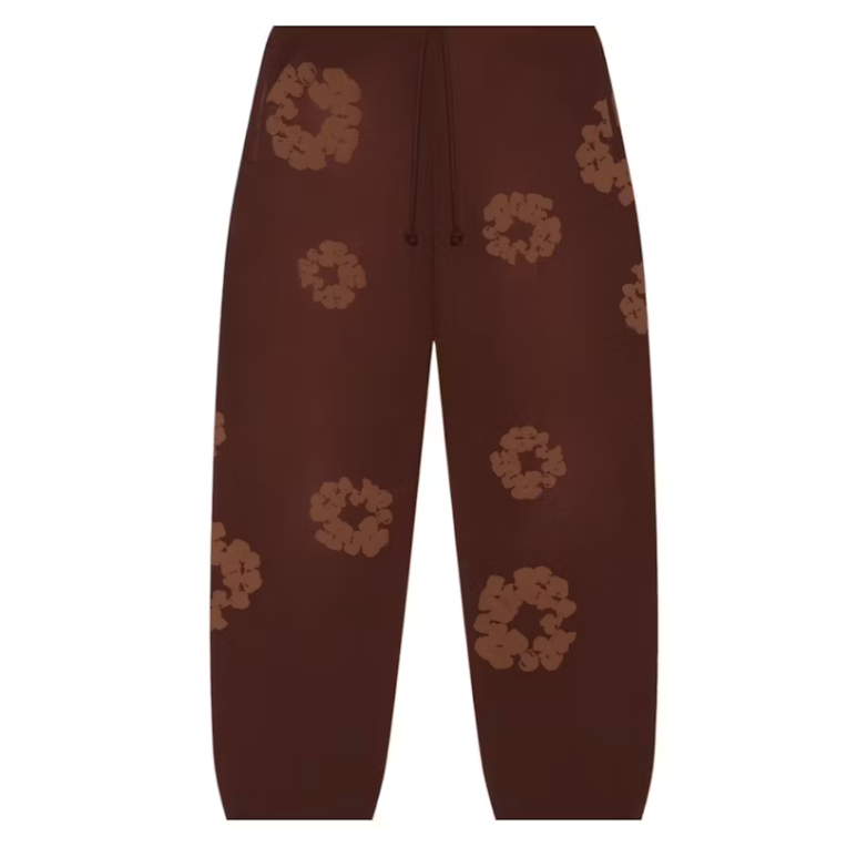 Denim Tears Mono Cotton "Wreath" Hoodie (Brown) (SET)