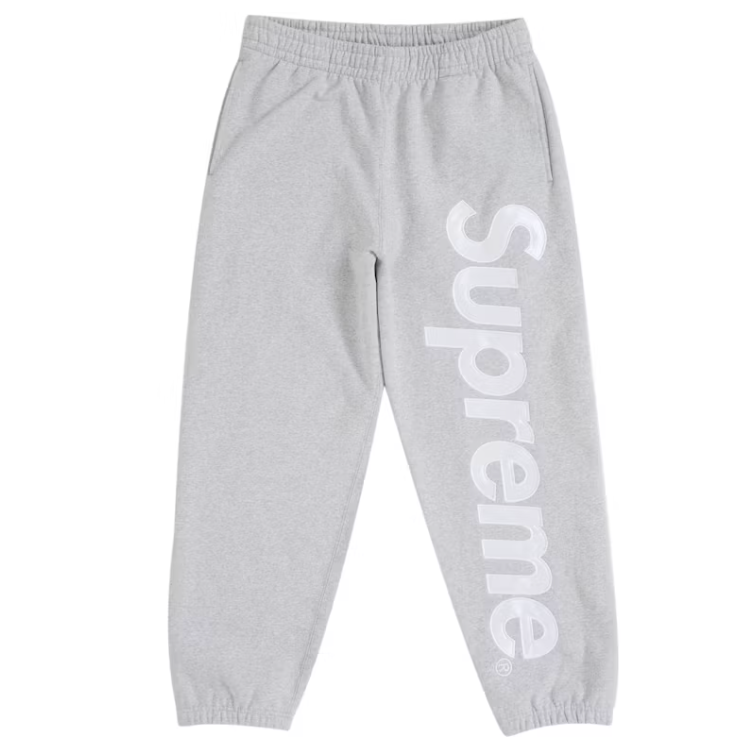 Supreme "Satin Appliqué" Set (FW25) (Grey)