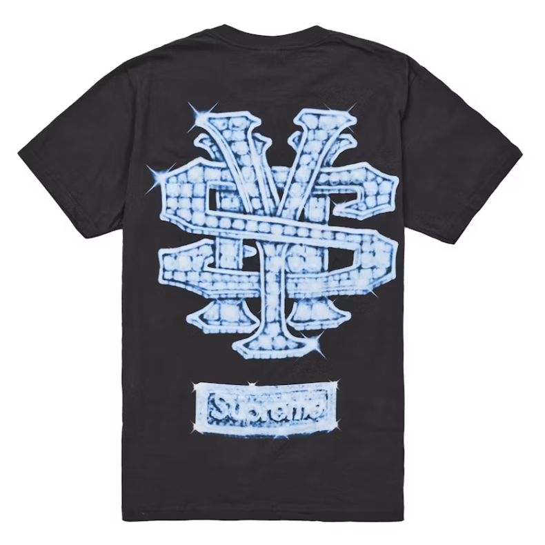 Supreme "Snowman" Tee (Black)