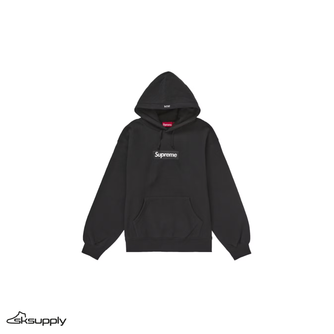 Supreme "Box Logo" Hooded Sweatshirt (FW24) (Black)