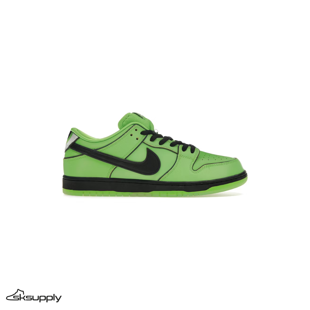 Nike SB Dunk Low x The Powerpuff Girls "Buttercup"