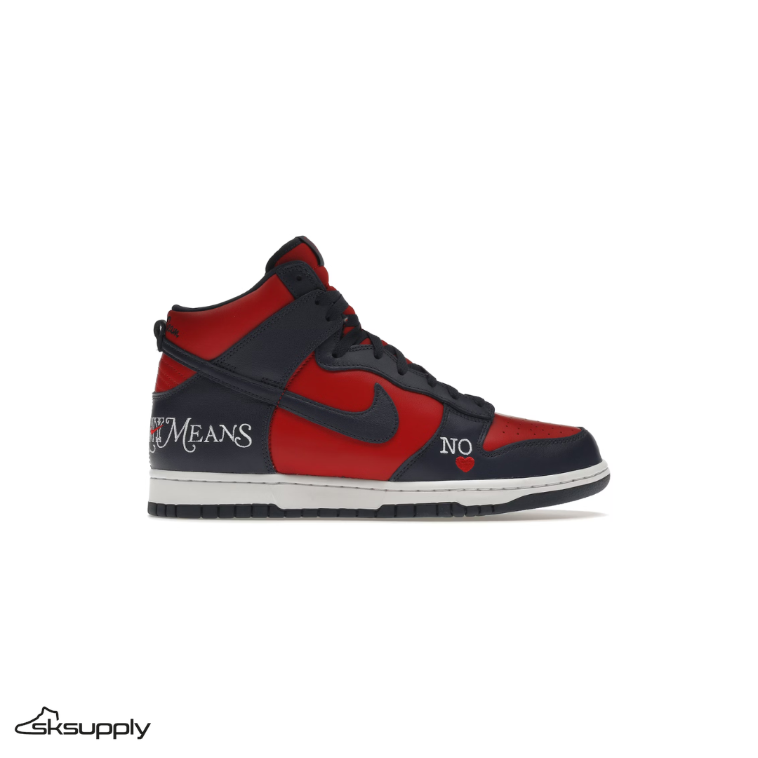 Nike SB Dunk High x Supreme "By Any Means"