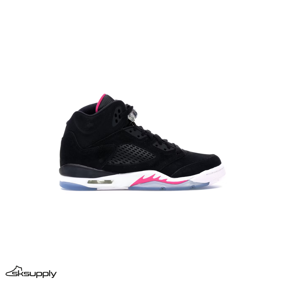Air Jordan 5 Retro Black "Deadly Pink" (GS)