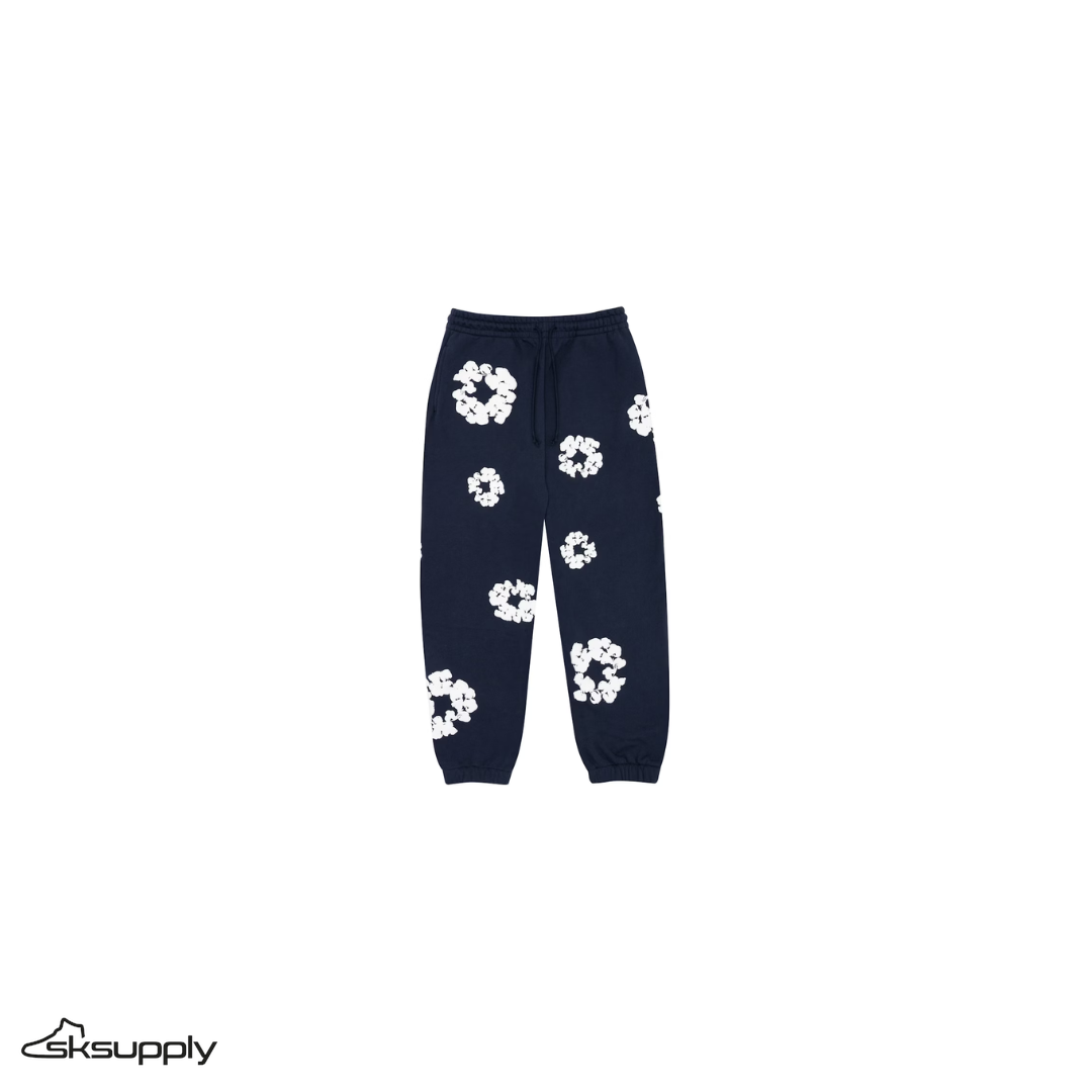 Denim Tears "The Cotton Wreath" Sweatpants (NAVY)