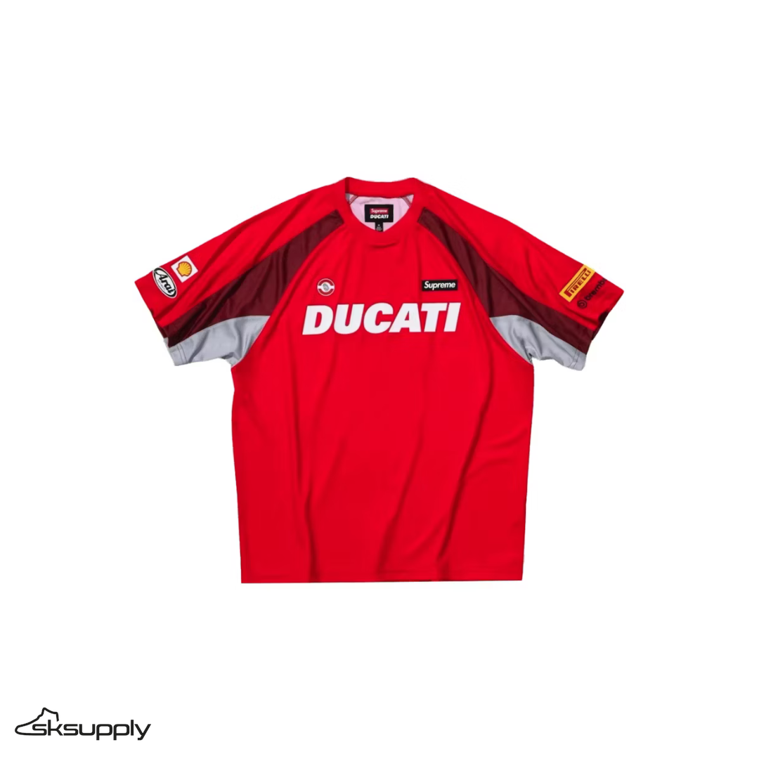 Supreme x Ducati "Soccer" Jersey (Red)