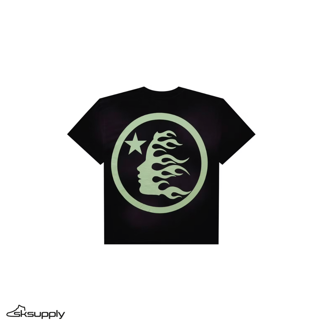 Hellstar "Glow in the Dark" Sports Logo T-shirt (Purple)