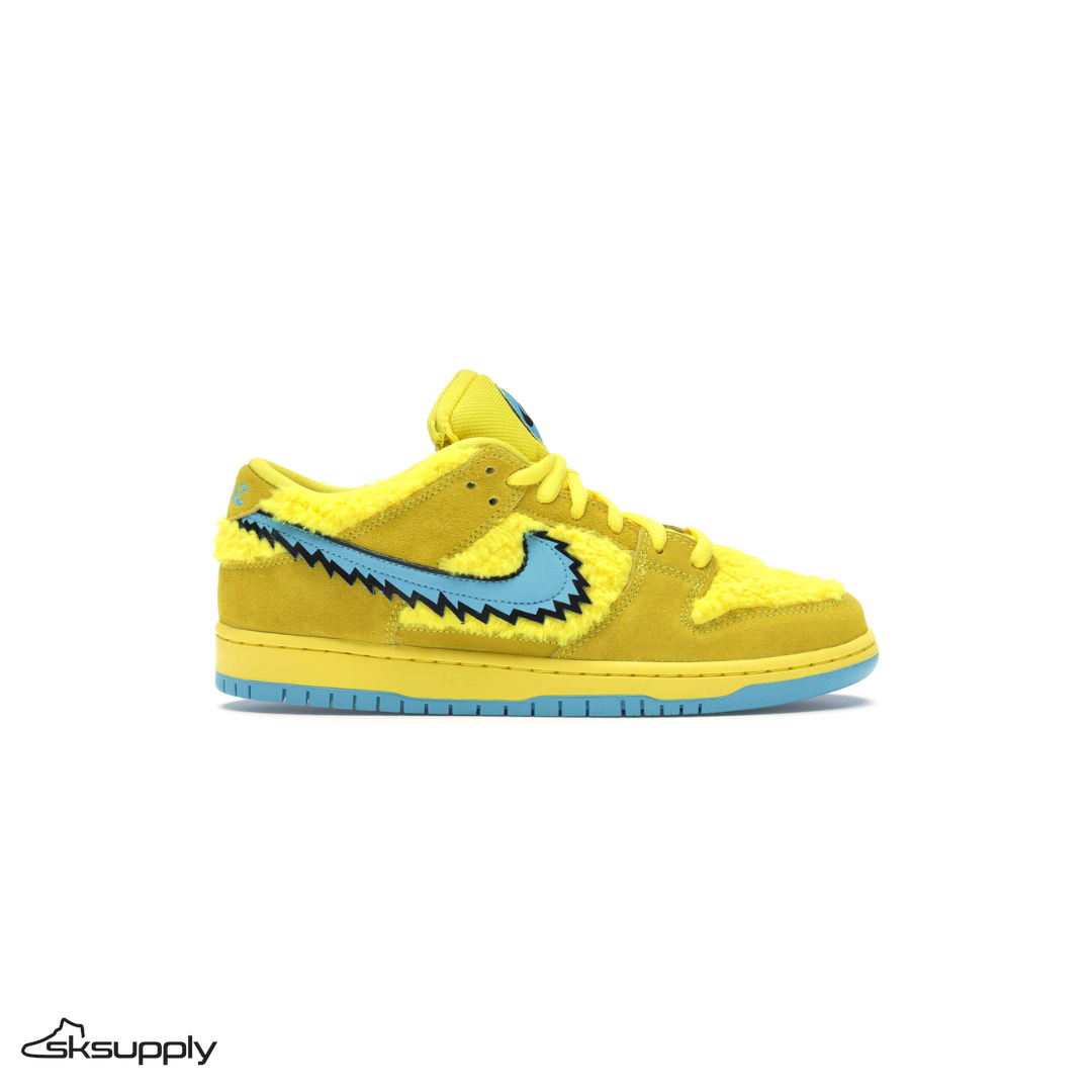 Nike SB Dunk Low x Grateful Dead Bears "Opti Yellow"