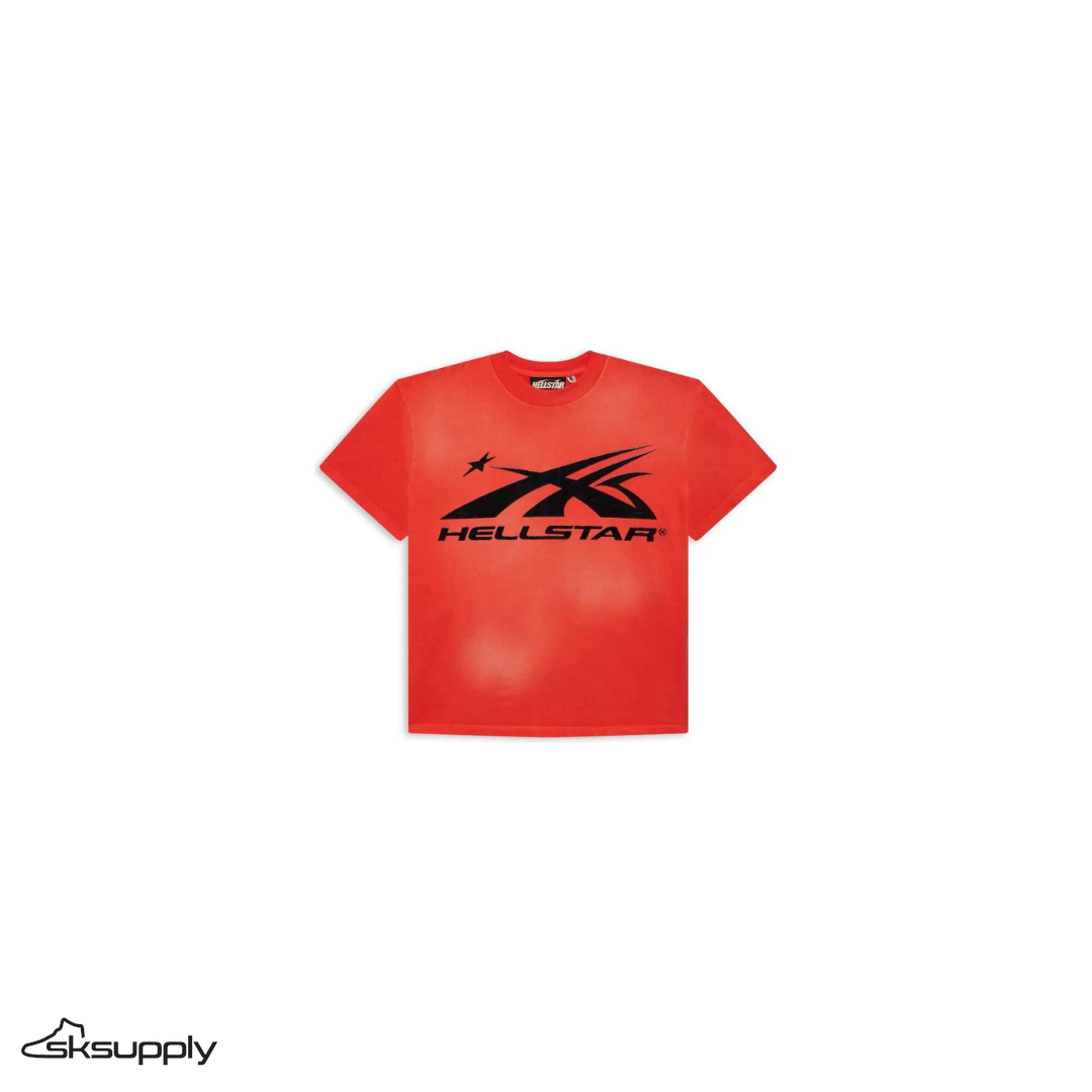 Hellstar "Sports Logo" T-Shirt (Red)