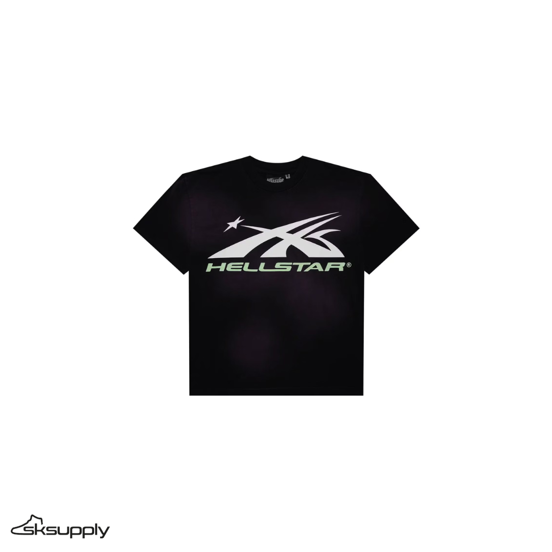 Hellstar "Glow in the Dark" Sports Logo T-shirt (Purple)