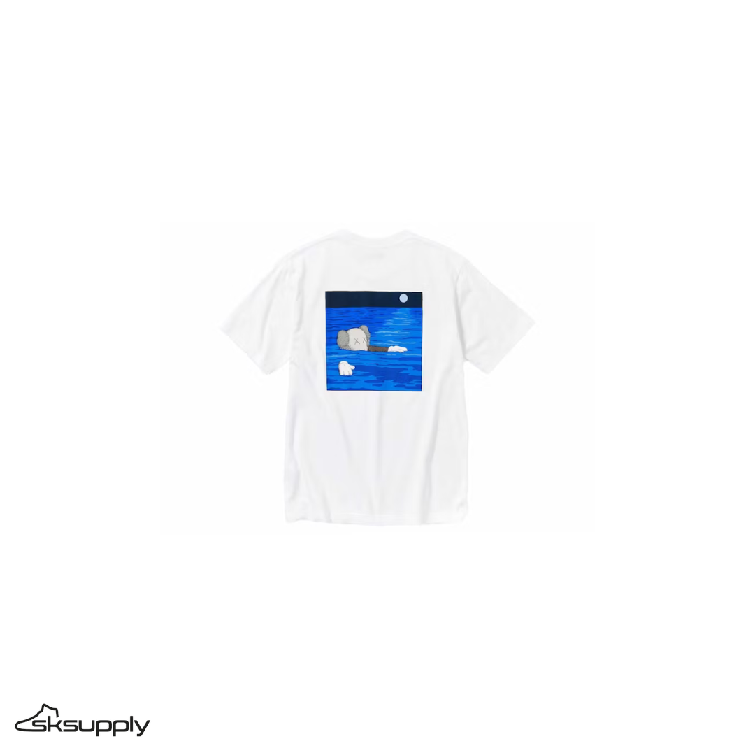 KAWS x Uniqlo UT Short Sleeve "Artbook Cover" T-shirt (Asia Sizing) (White)