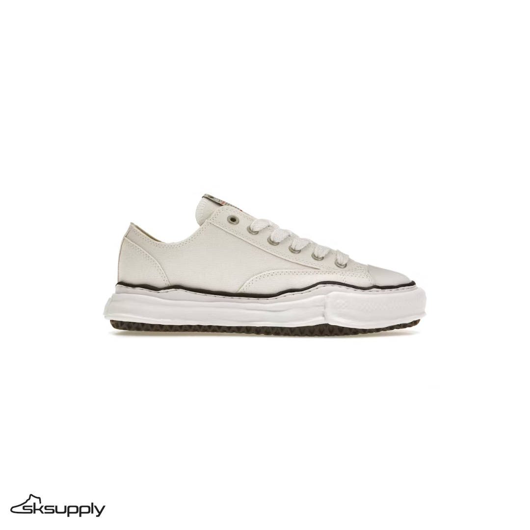 Maison Mihara Yasuhiro "Peterson" OG Sole Canvas Low (White)