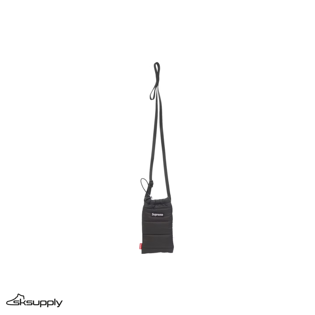 Supreme "Puffer Neck" Pouch (Black)