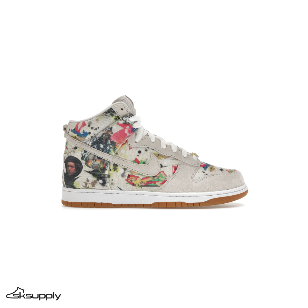 Nike SB Dunk High x Supreme "Rammellzee"