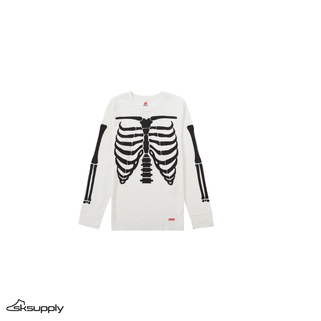 Supreme x Hanes "Bones" Thermal