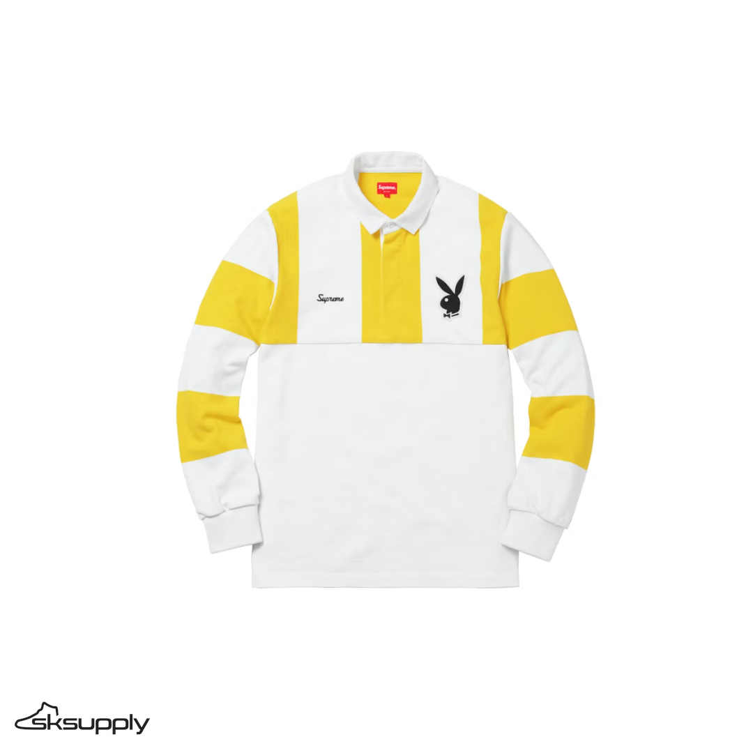 Supreme x Playboy Rugby (White/Yellow)