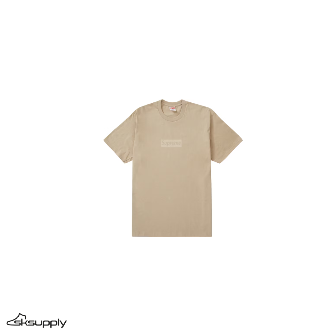 Supreme "Tonal Box Logo" Tee (Khaki)