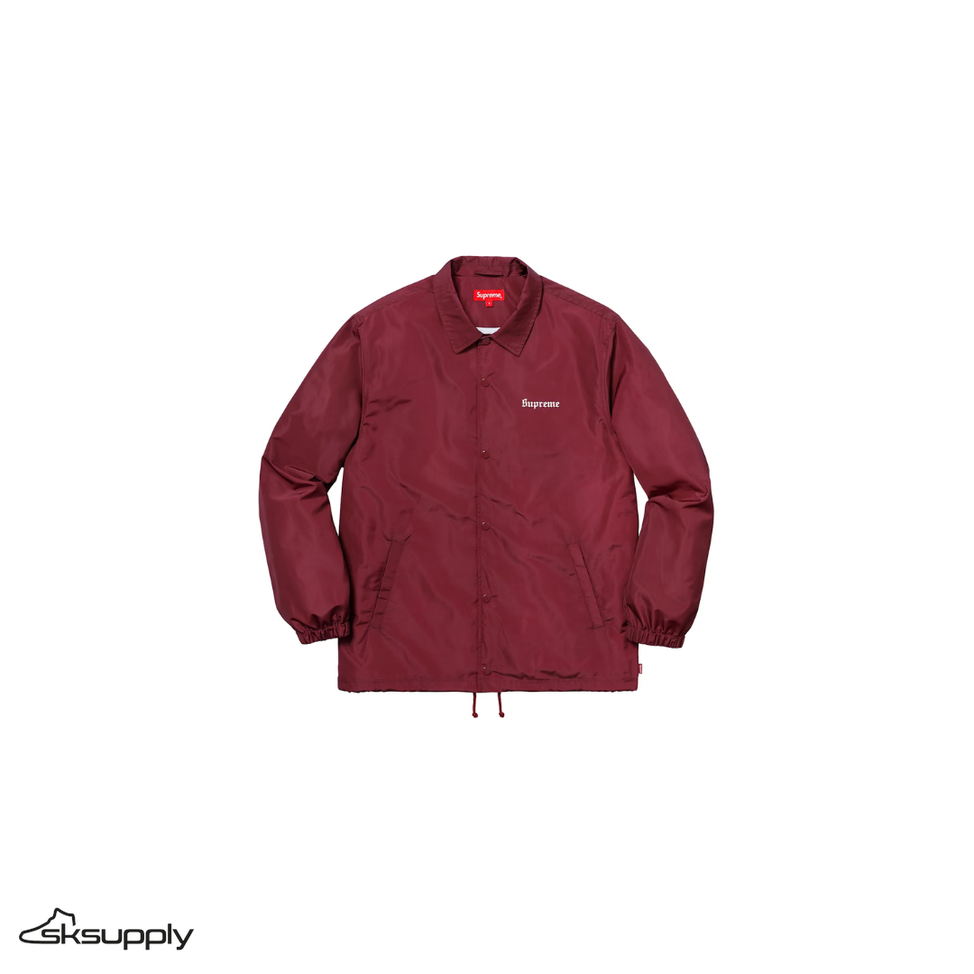 Supreme x Nan Goldin Misty and Jimmy Paulette Coaches Jacket (Burgundy)