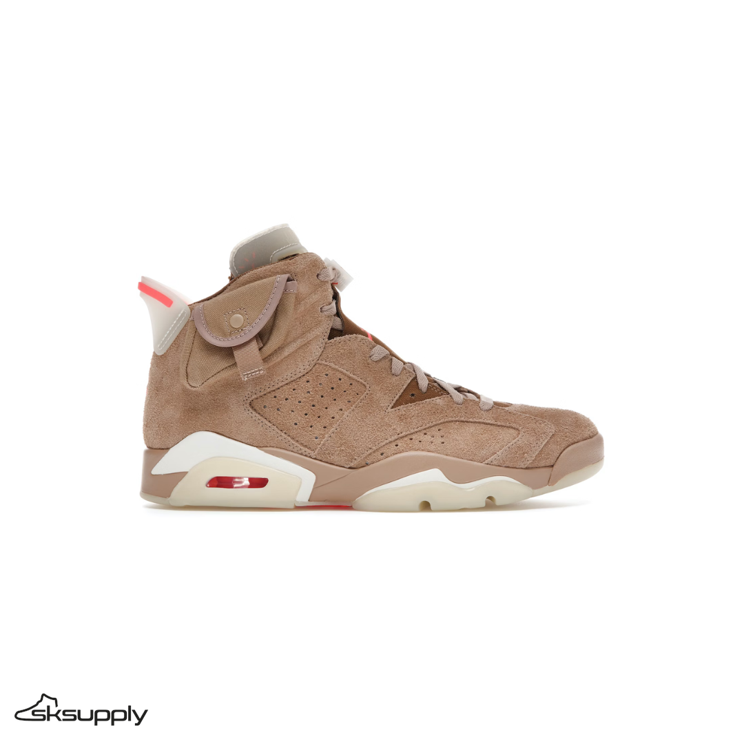 Air Jordan 6 Retro x Travis Scott "British Khaki"