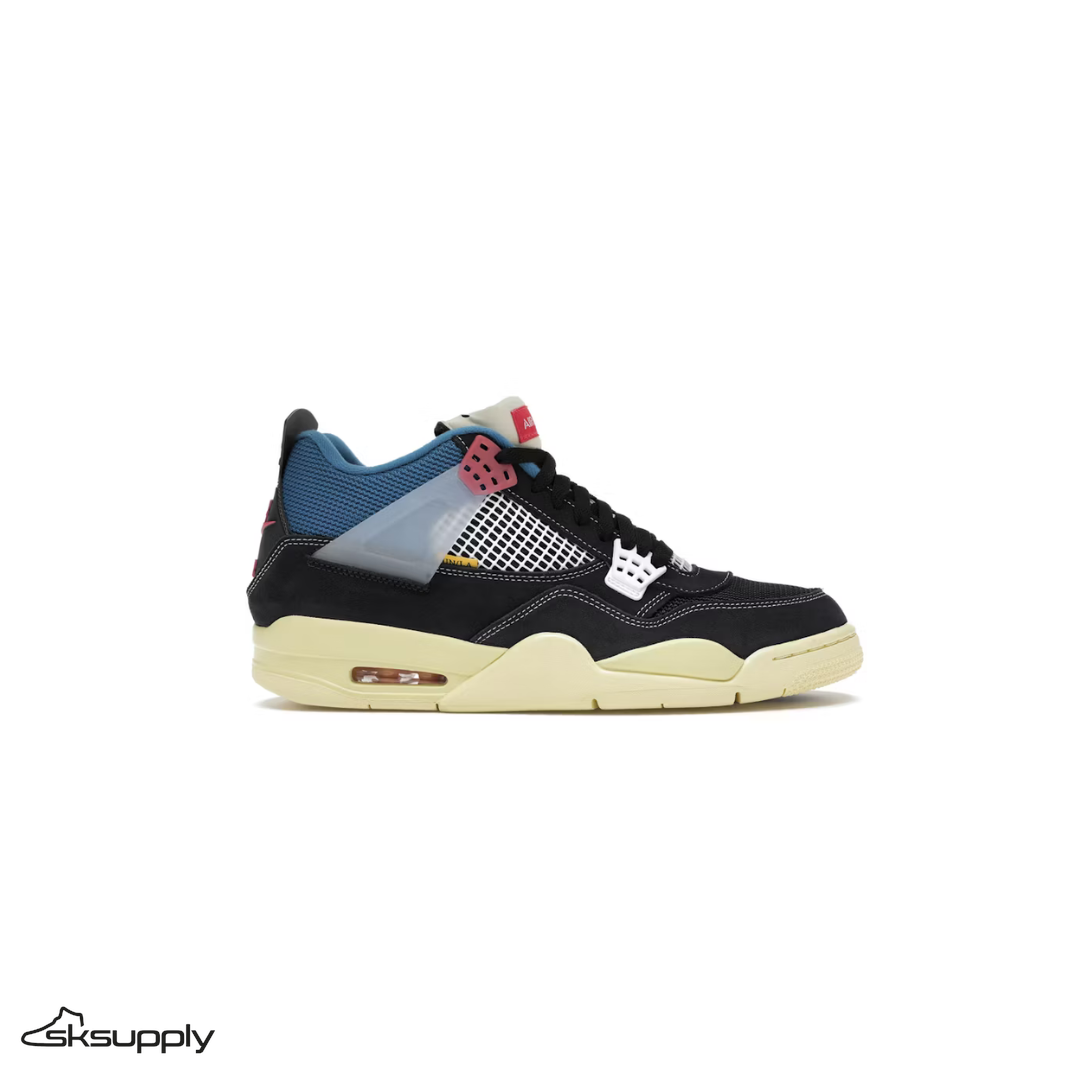 Air Jordan 4 Retro x Union "Off Noir"