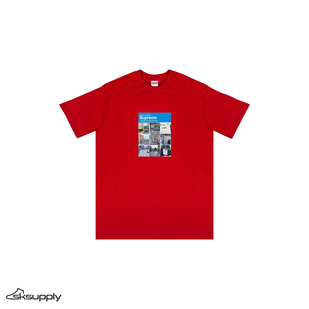 Supreme "Verify" Tee (Red)