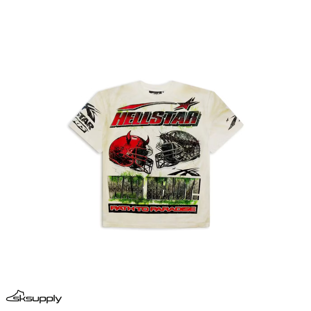 Hellstar "War Ready!" Tee (white)