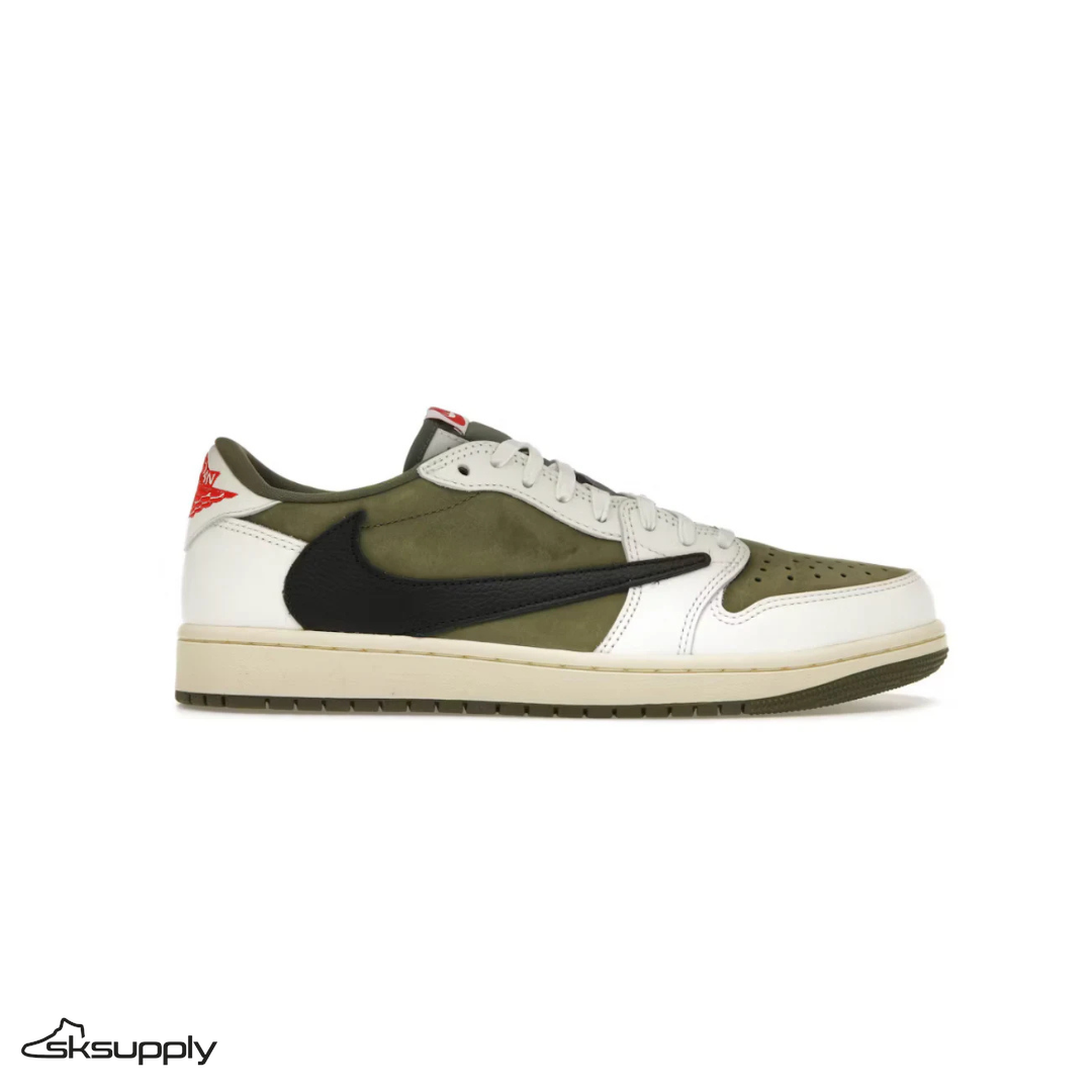 Air Jordan 1 Retro Low OG SP x Travis Scott "Medium Olive"