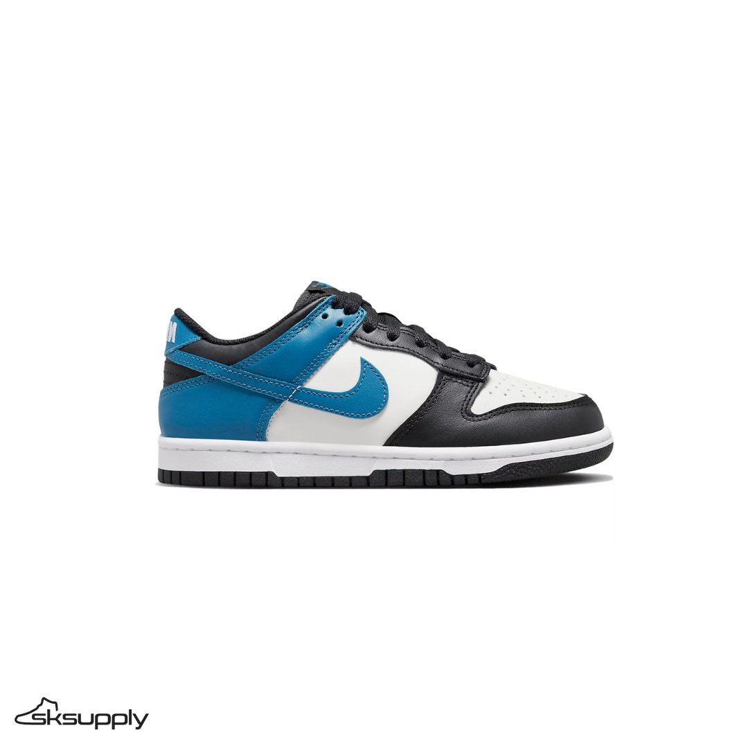 Nike Dunk Low "White Blue Black" (GS)